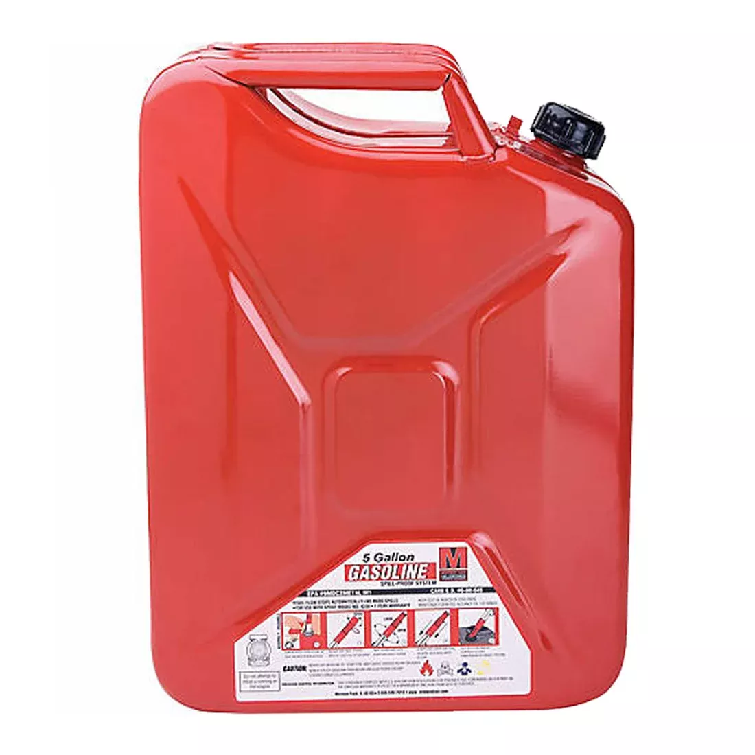 Midwest 5810 Metal Gas Can 5 Gallon