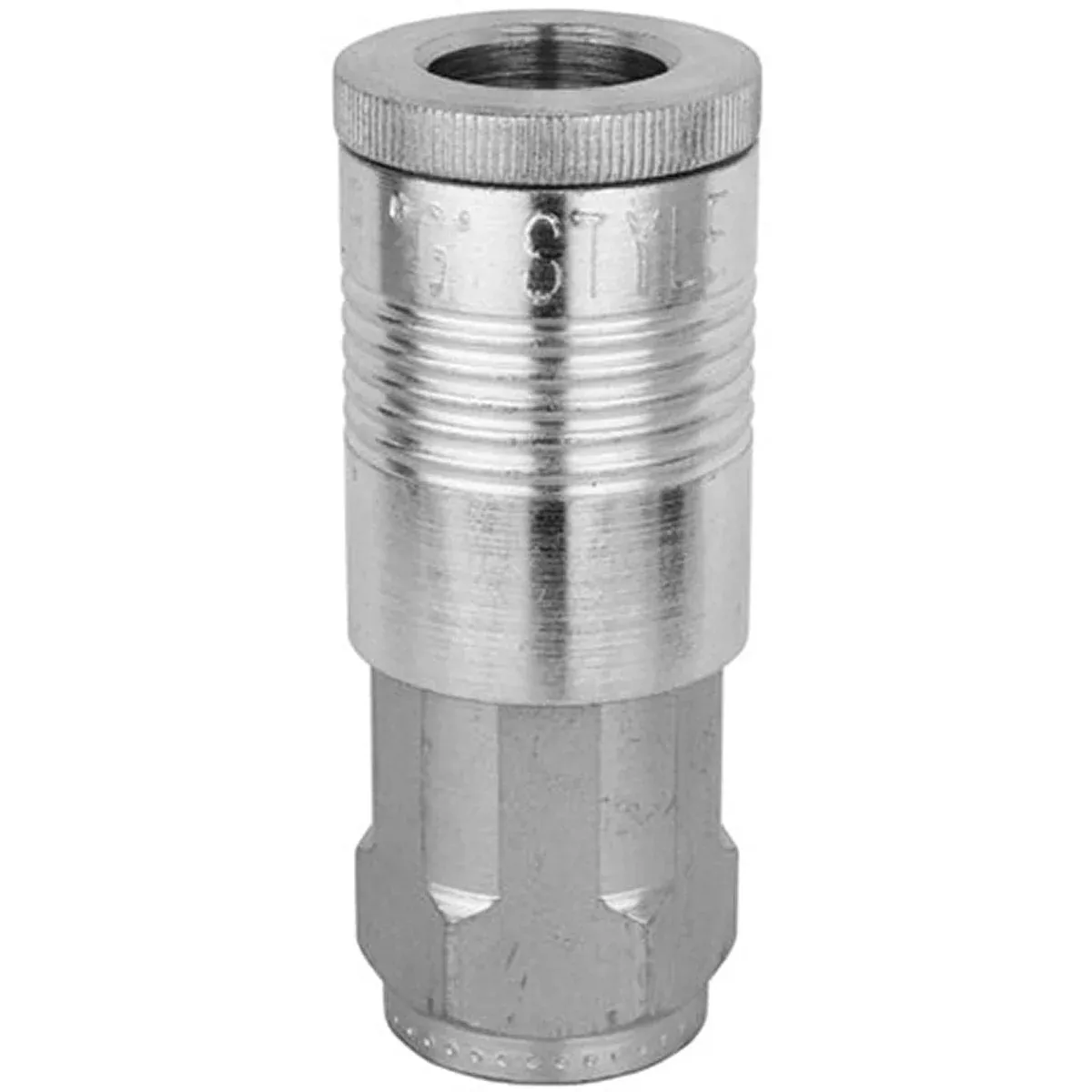 MILTON TRU-FLATE COUPLER, 1/2 INCH FEMALE BODY