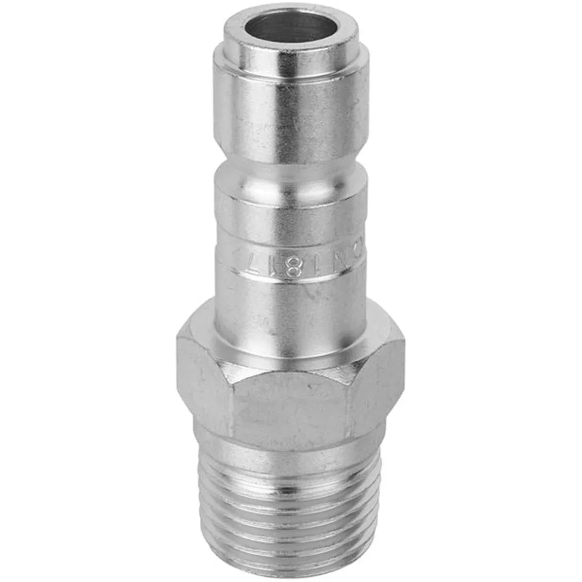 MILTON TRU-FLATE COUPLER, 1/2 INCH MALE PLUG