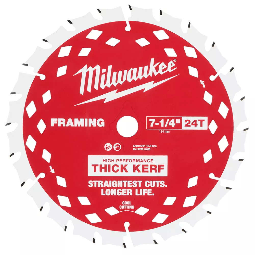 MILW 48-40-0740 7-1/4" Thick Kerf C