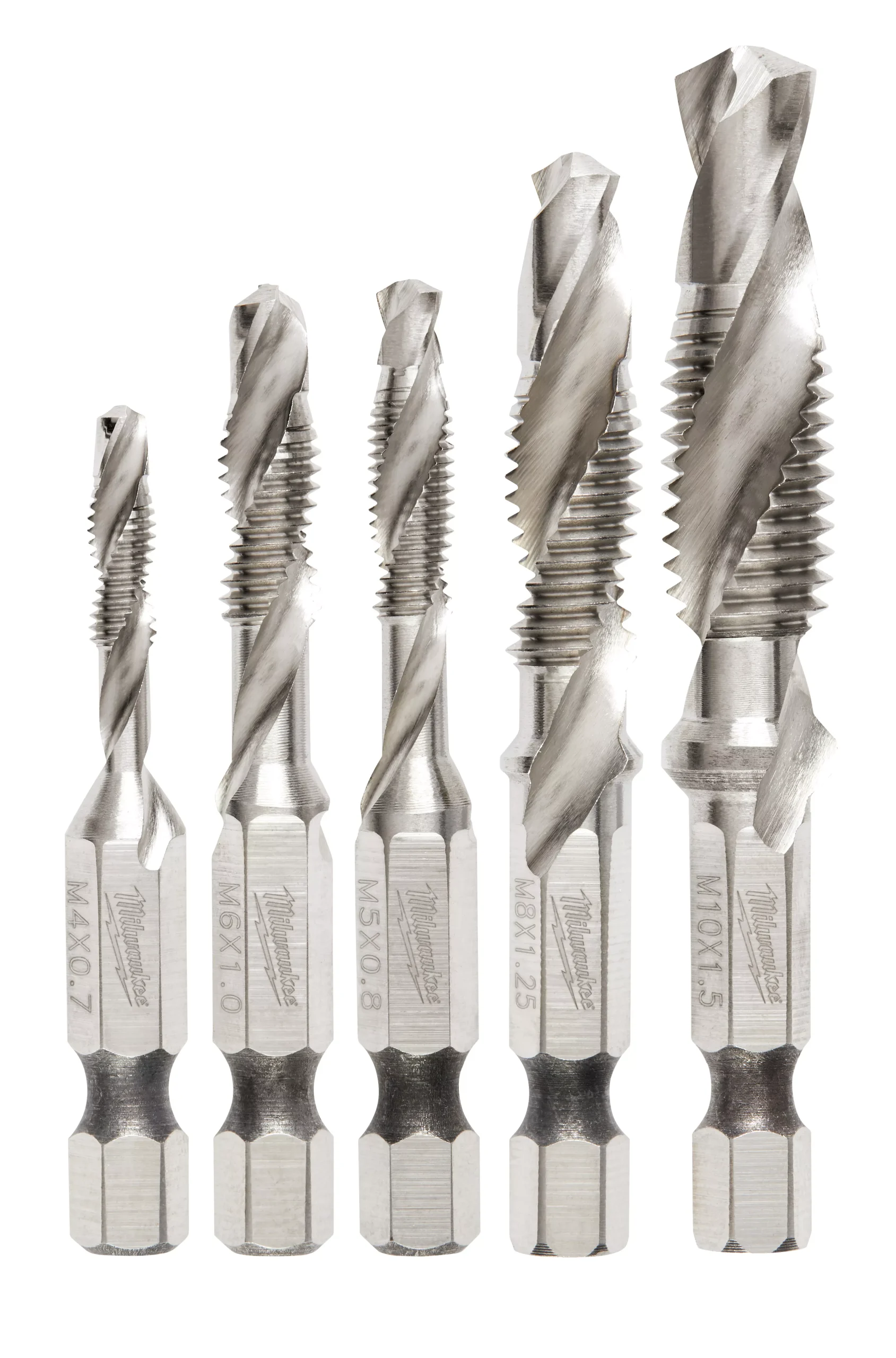 Milwaukee 48-89-4875 5 Pc. Metric Drill