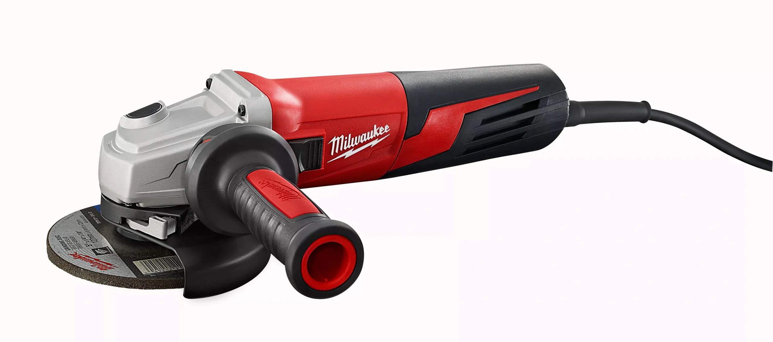 Milwaukee 6117-33 13 Amp 5" Small Angle Grinder Slide, Lock-On