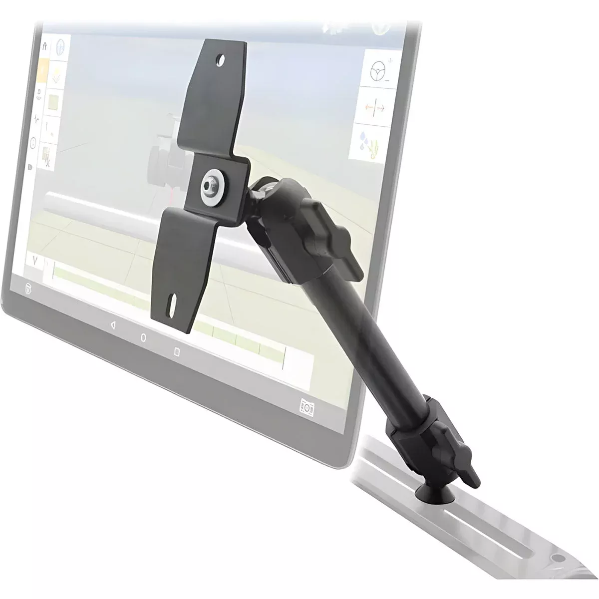 MONITOR MOUNT KIT WITH HEAVY-DUTY BALL - 120mm 2-HOLE