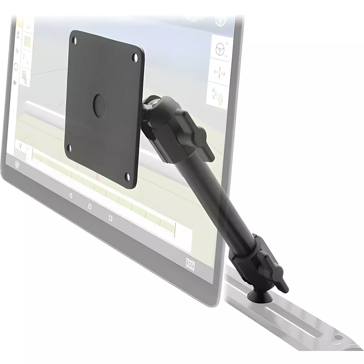MONITOR MOUNT KIT WITH HEAVY-DUTY BALL - 75mm 4-HOLE