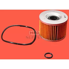 Oil Filter Element for Honda & Kawasaki Motorcycles.