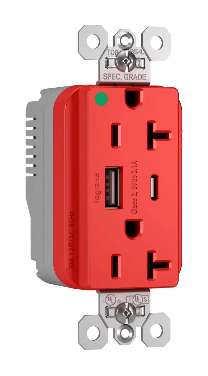 P&S PTTR20HACUSBRED PLUGTAIL 20A HG