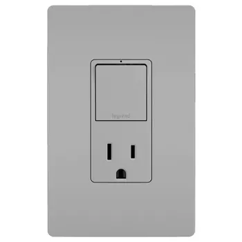 P&S RCD38TRGRY RADIANT SP/3WAY SW+1