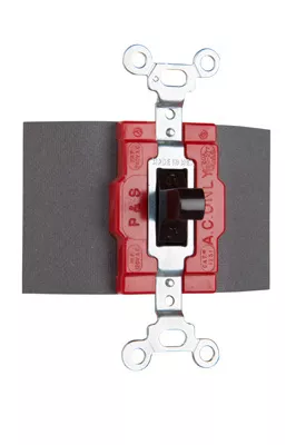 Pass & Seymour 1251 Manual Control Switch, Single Pole / Double Throw, 20A 120/277V, Momentary Contact - Brown