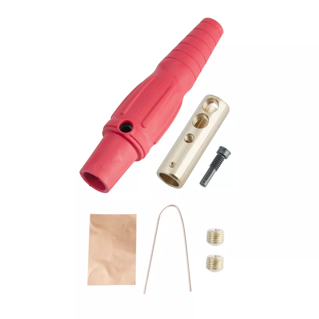 Pass & Seymour PS20-FBR Female Cam Device, 400A 600V, Plug, Red