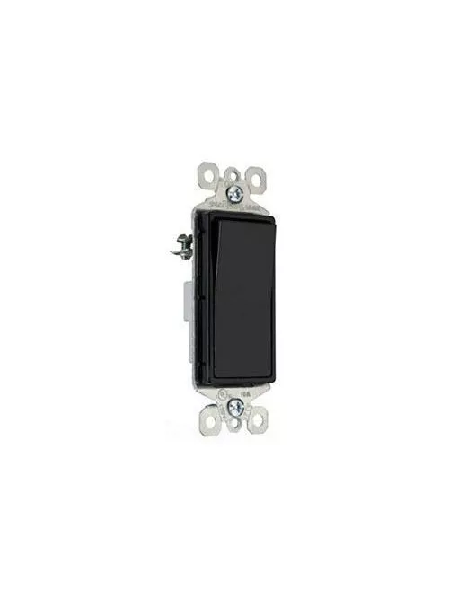 Pass & Seymour TM870-STMICC6 15 Amp Ivory Single Throw Momentary Decorator Switch