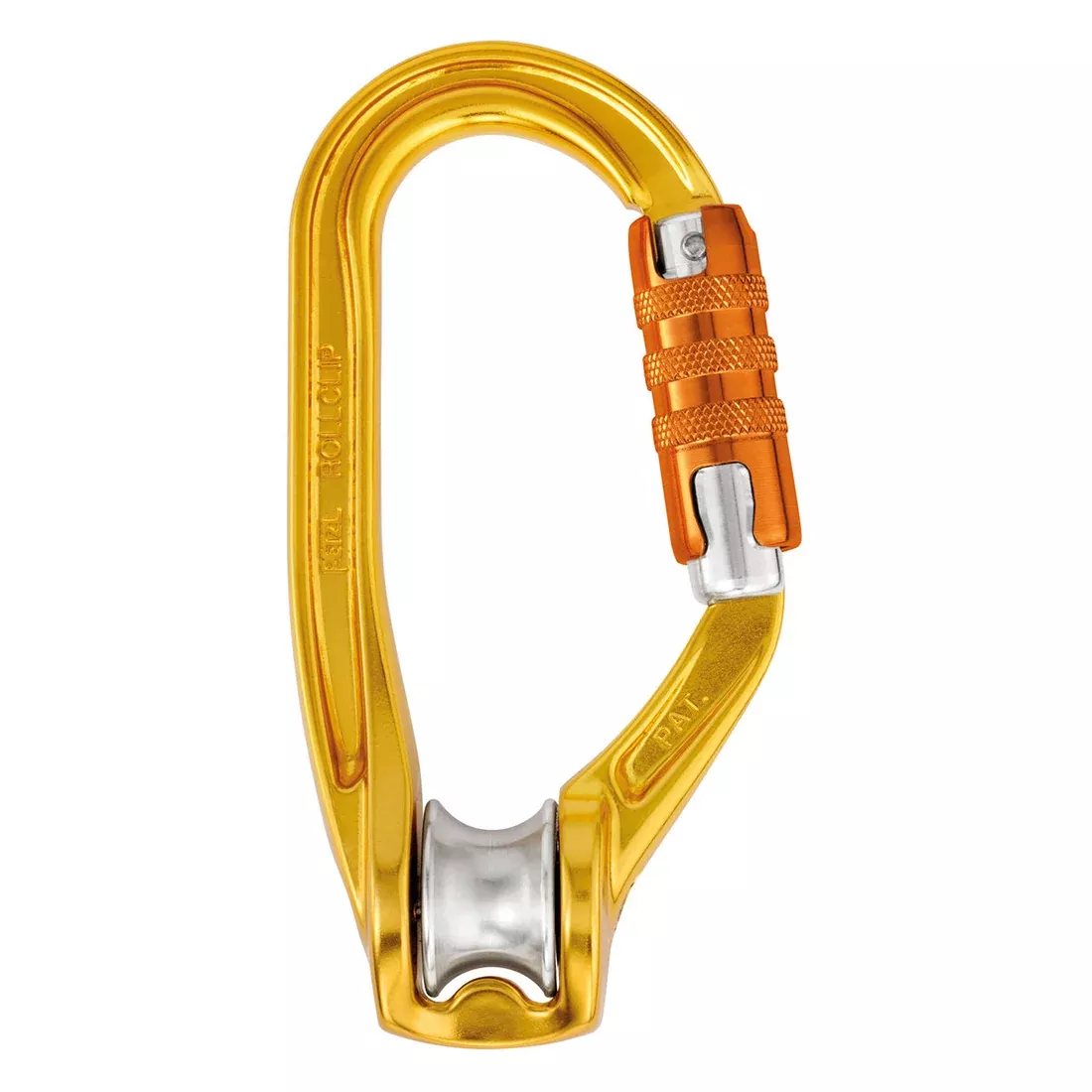 Petzl ROLLCLIP A Pulley Carabiner with TRIACT-LOCK