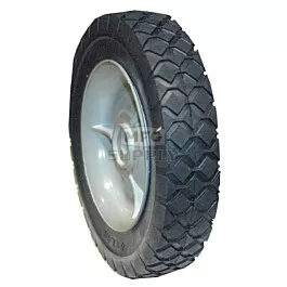Plastic Wheel 8" X 1.75" with 1/2" Center Hole (Diamond Tread)