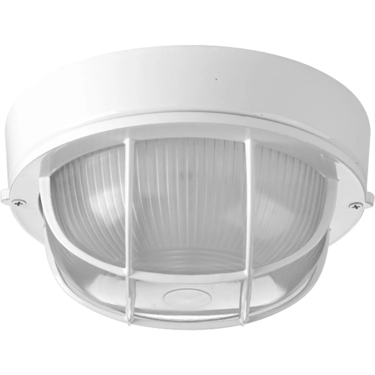 Progress P3709-30 One-Light Bulkhead 7-7/8" Flush Mount