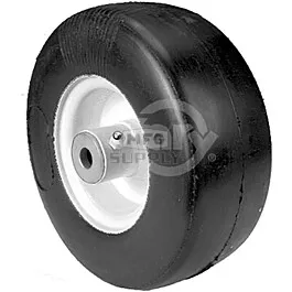Puncture Proof 9x350x4 Tire Wheel Asm. 4-1/2" centered hub. 3/4" ID.