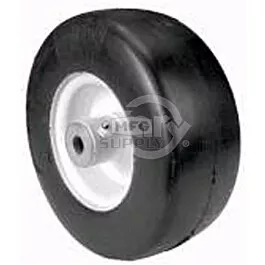 Puncture Proof 9x350x4 Tire Wheel Asm. 4" centered hub. 5/8" ID.