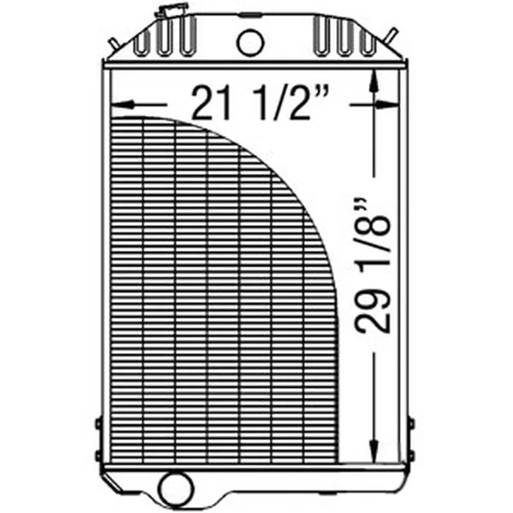 Radiator Fits John Deere Fits JD Tractor 4440RE21897