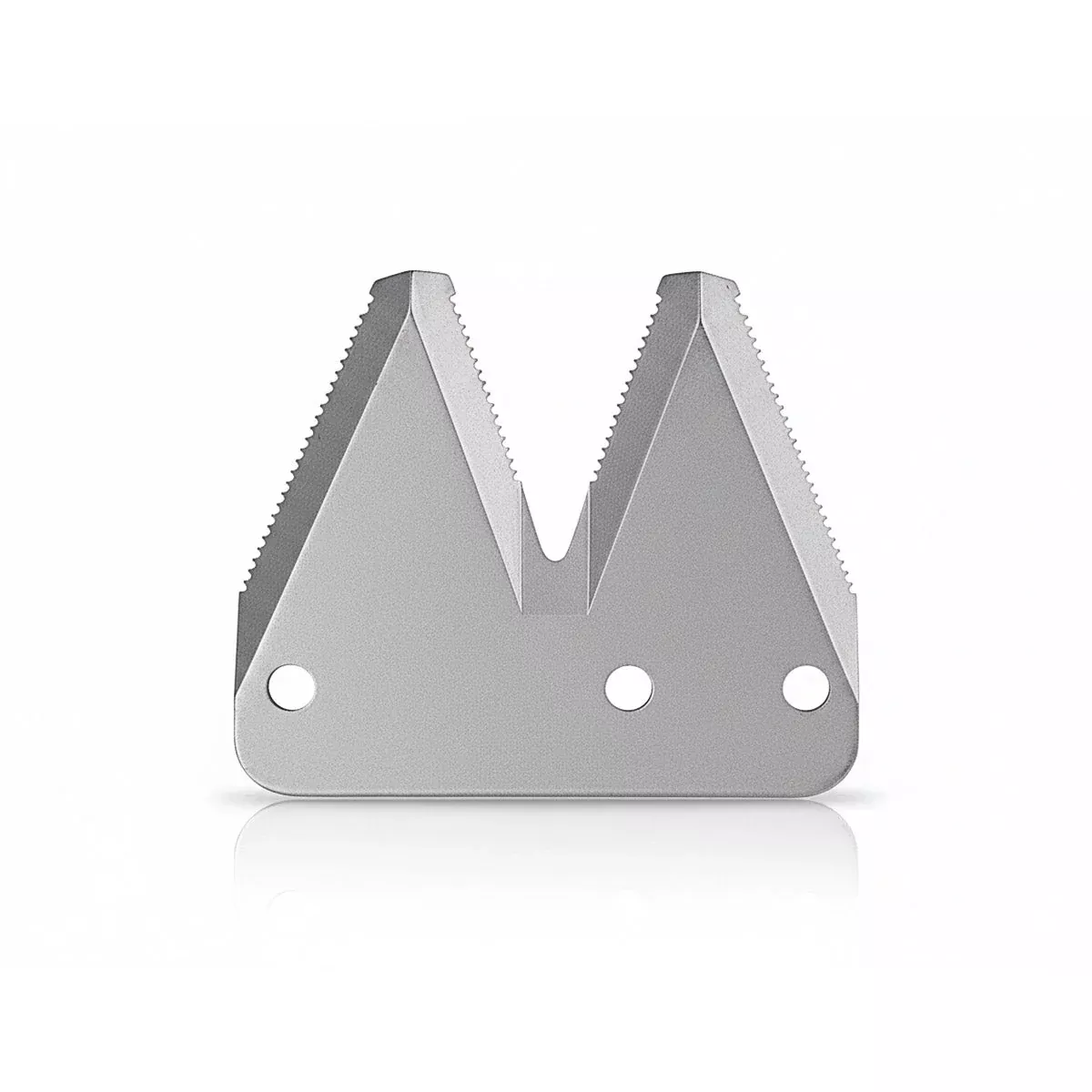 RIGHT HAND END SECTION FOR TOP SERRATED RIGHT HANDCHROME PLATE - REPLACES 1481200C1 / 86617760 PLATEDBOX 10 612-140