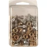SECTION BOLT AND NUT KIT FOR JOHN DEERE 600 / 700 / 900 PLATFORM - 16.25MM LONG - 50 PER BOX