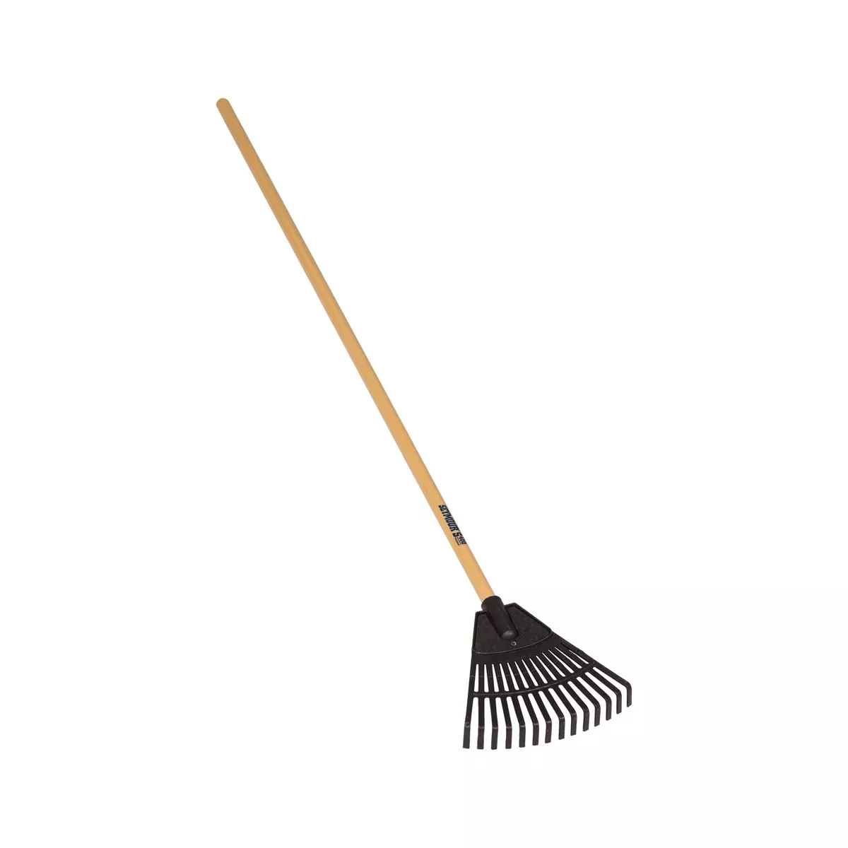 Seymour 40880 8" Poly Leaf Rake, 42" Wood Handle