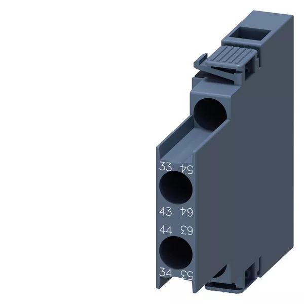 Siemens 3RH29211DA20 2NO S0 Screw Terminal Lateral Auxiliary Switch