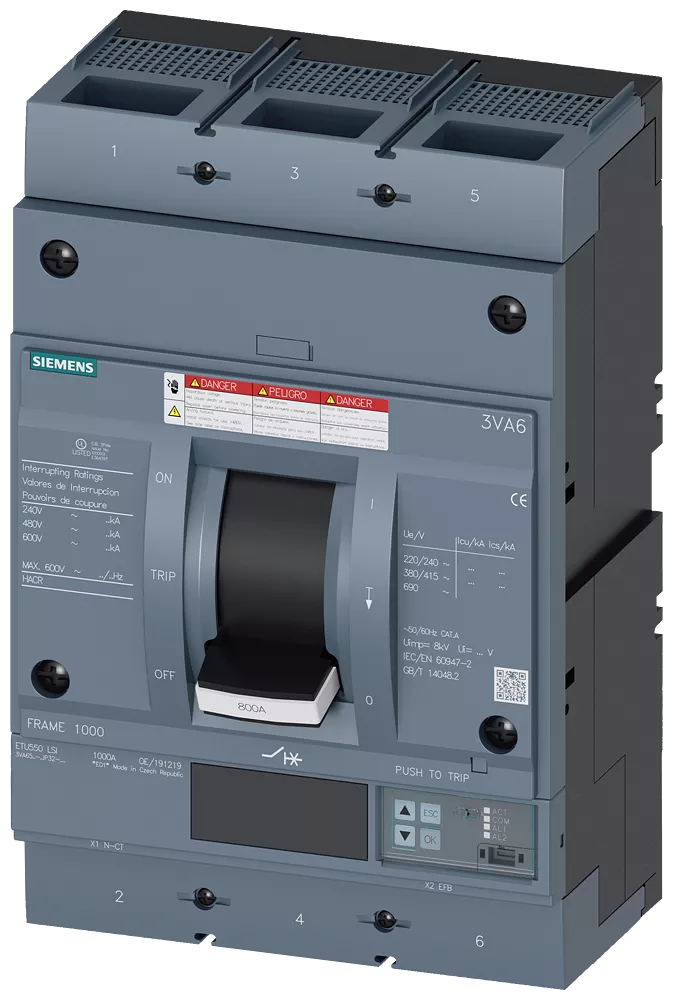 Siemens Ca 3VA65806JP320AA0 3VA6,FS