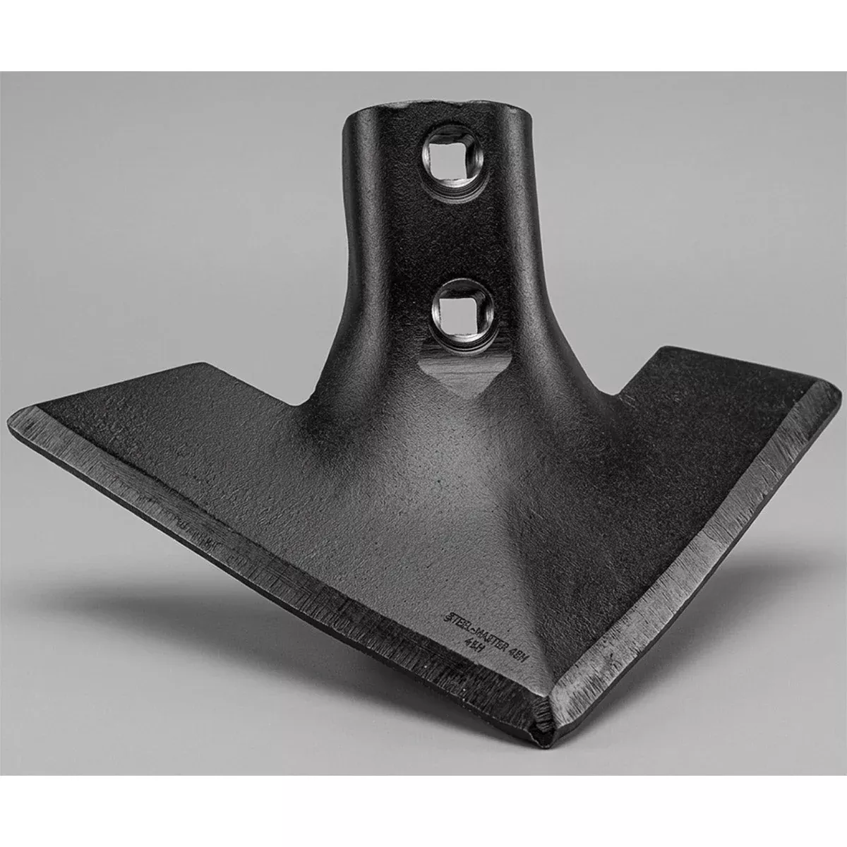 SMA Chisel Plow Sweep - 10" x 1/4", 1/2" Bolt Holes, Medium Crown