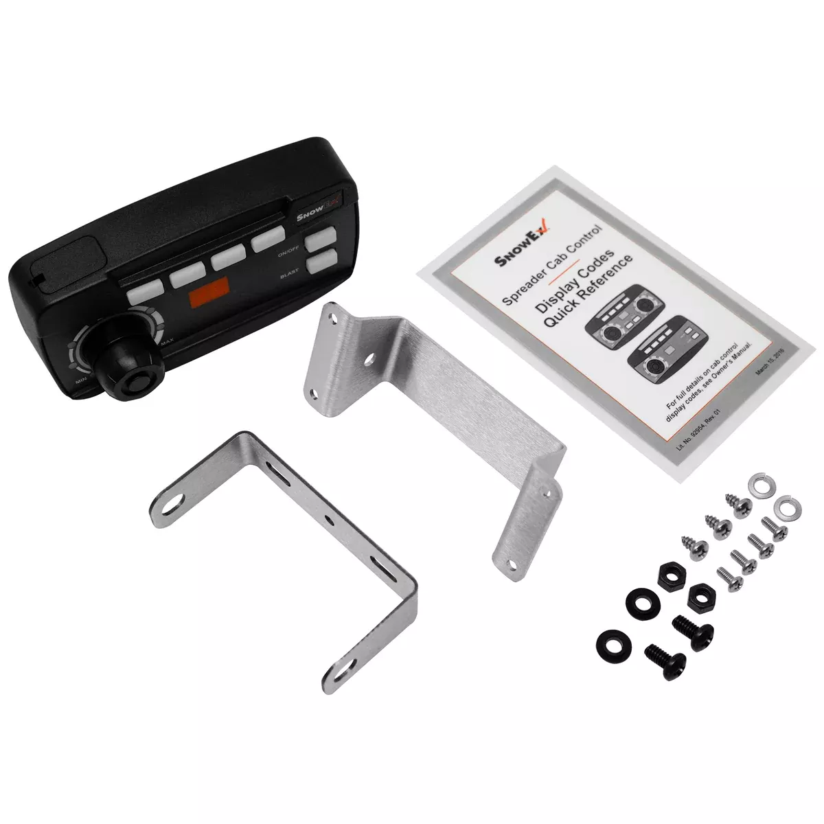 SnowEx 52465 Single Dial 12V SS-TG SX Controller Kit w/ Bracket