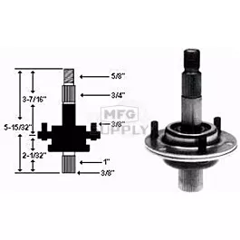 Spindle Assembly Replaces MTD 717-0900A