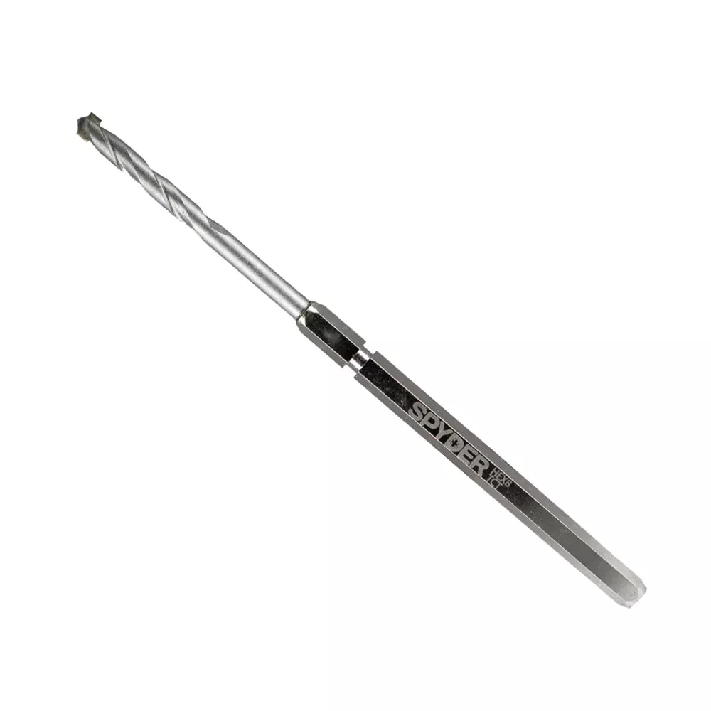 SPYDER 600649 Hex8 3/8" TCT Quick Change Hole Saw Arbor Pilot Bit Rapid Core Eject