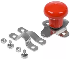 Steering Wheel Spinner Knob for Tractors and Agricultural Equipment - Red