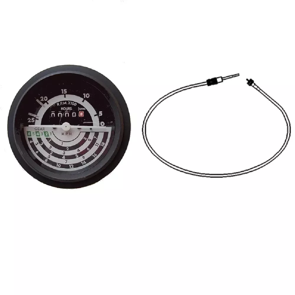 Tachometer and Cable Fits John Deere 2840 3030 3130