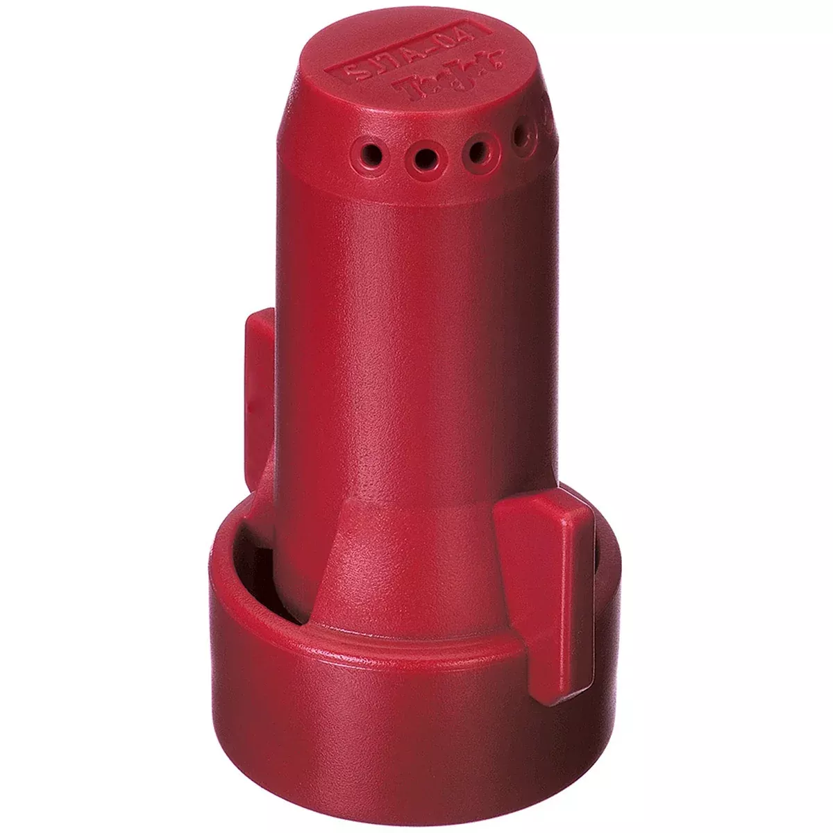 TeeJet SJ704VP SJ7 StreamJet 7 Stream Fertilizer Nozzle - Red, Poly, Orifice 4