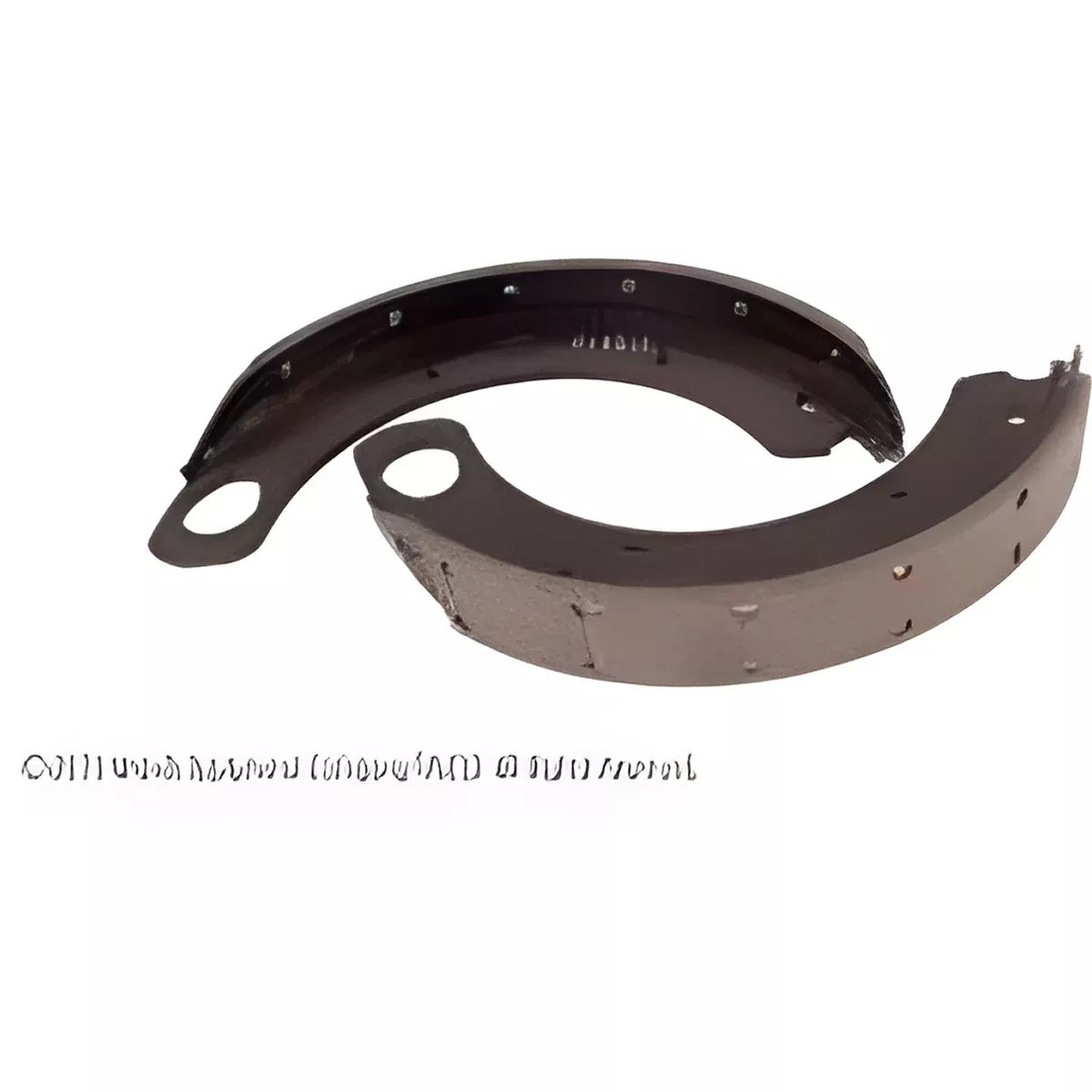 TISCO Brake Shoe Set - 2 for Massey Ferguson, 3620602M91