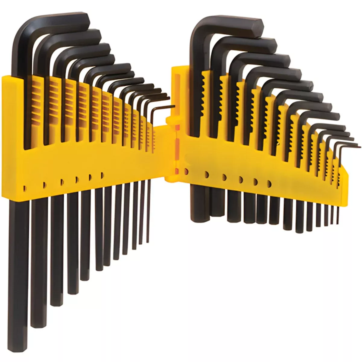 Titan Tools 12712 Hex Key Set - SAE & Metric, 25 Pieces