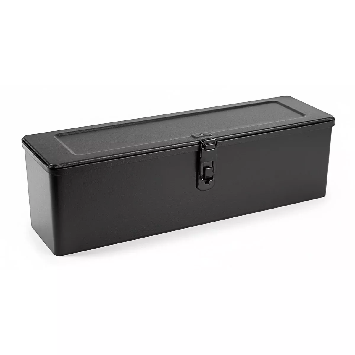 TOOL BOX PORTABLE, BLACK. 16-1/2" L X 4-1/2" W X 4-1/2" D
