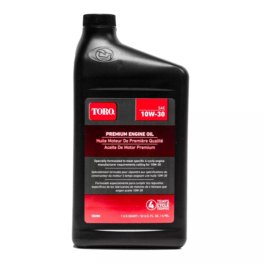 Toro 38280 Premium SAE 10W-30 4 Cycle Oil 1 Qt.