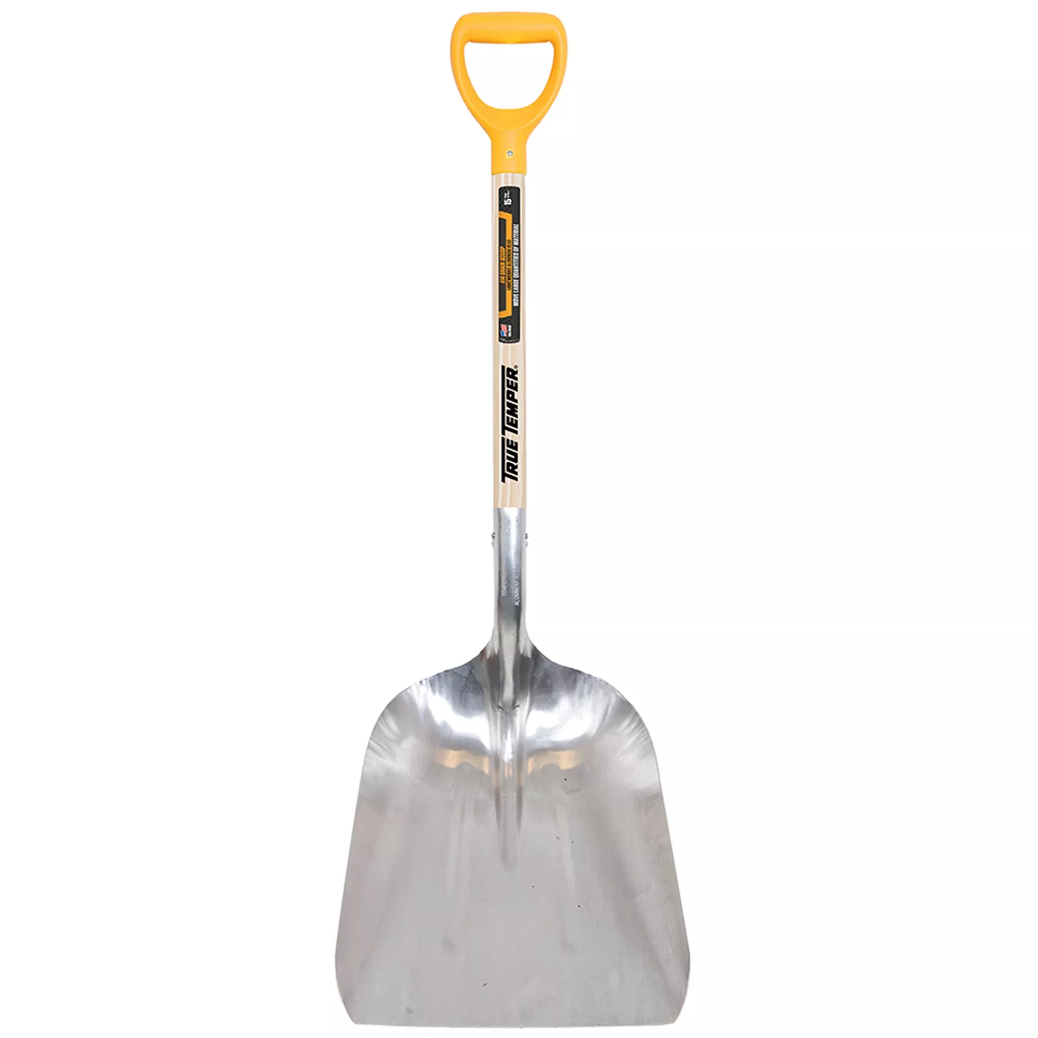 True Temper #14 Aluminum Scoop with 27 in. Hardwood Handle
