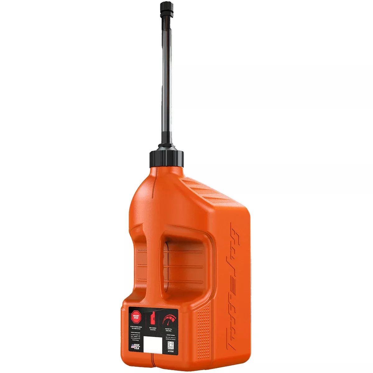 Tuff Jug with Auto Shut-Off Spout - Orange, 5 Gallon, Generation 3