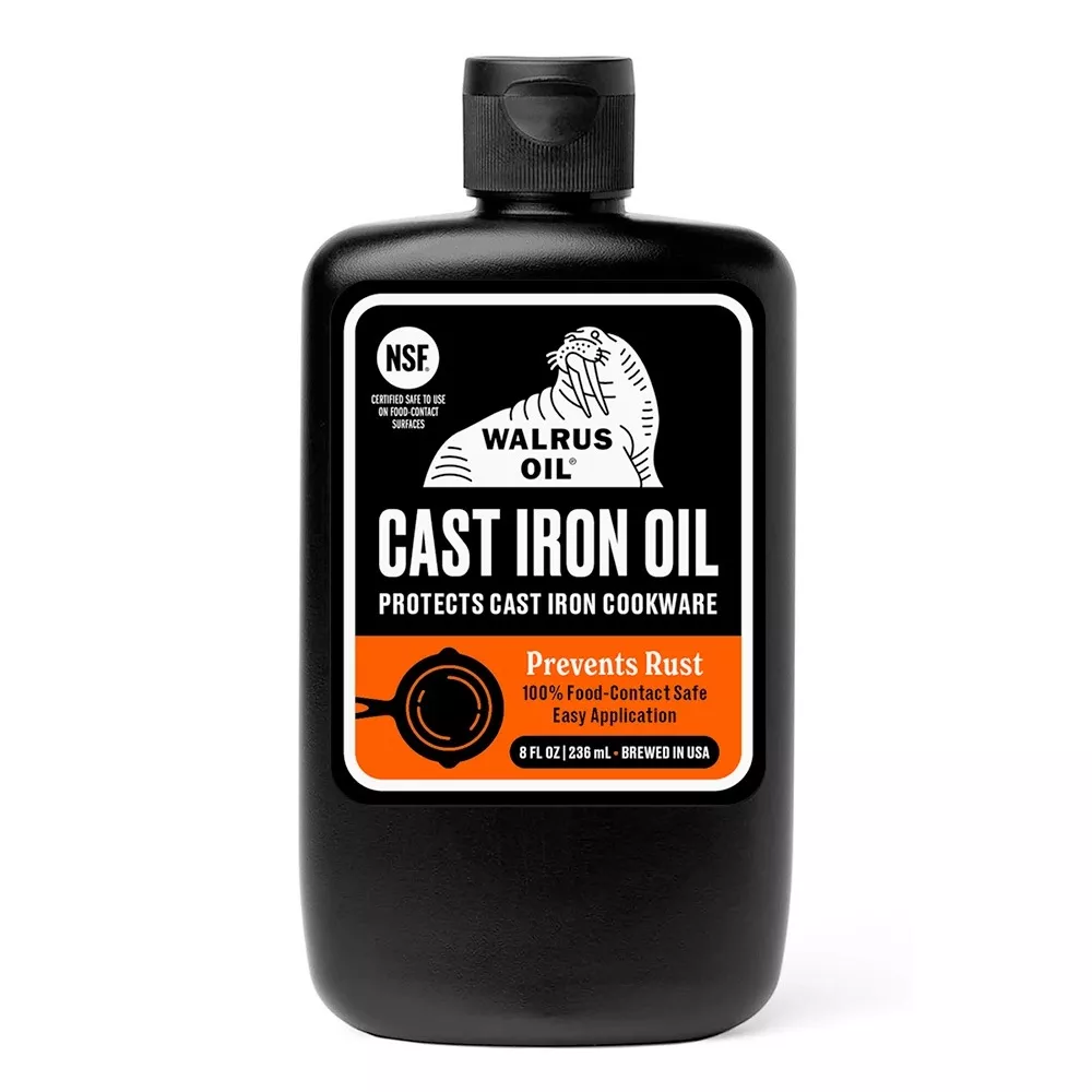 Walrus Oil Cast Iron Oil, 8 oz.
