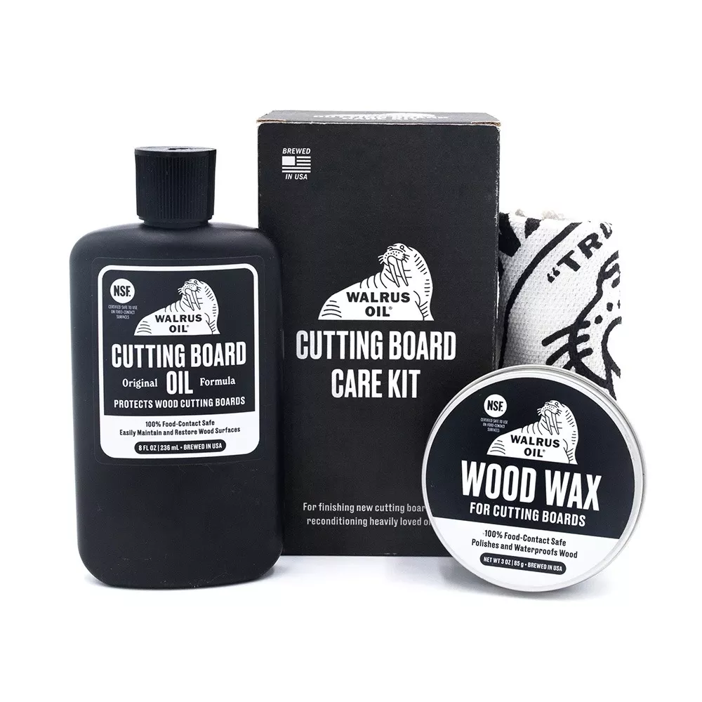 Walrus Oil Cutting Board Care Kit