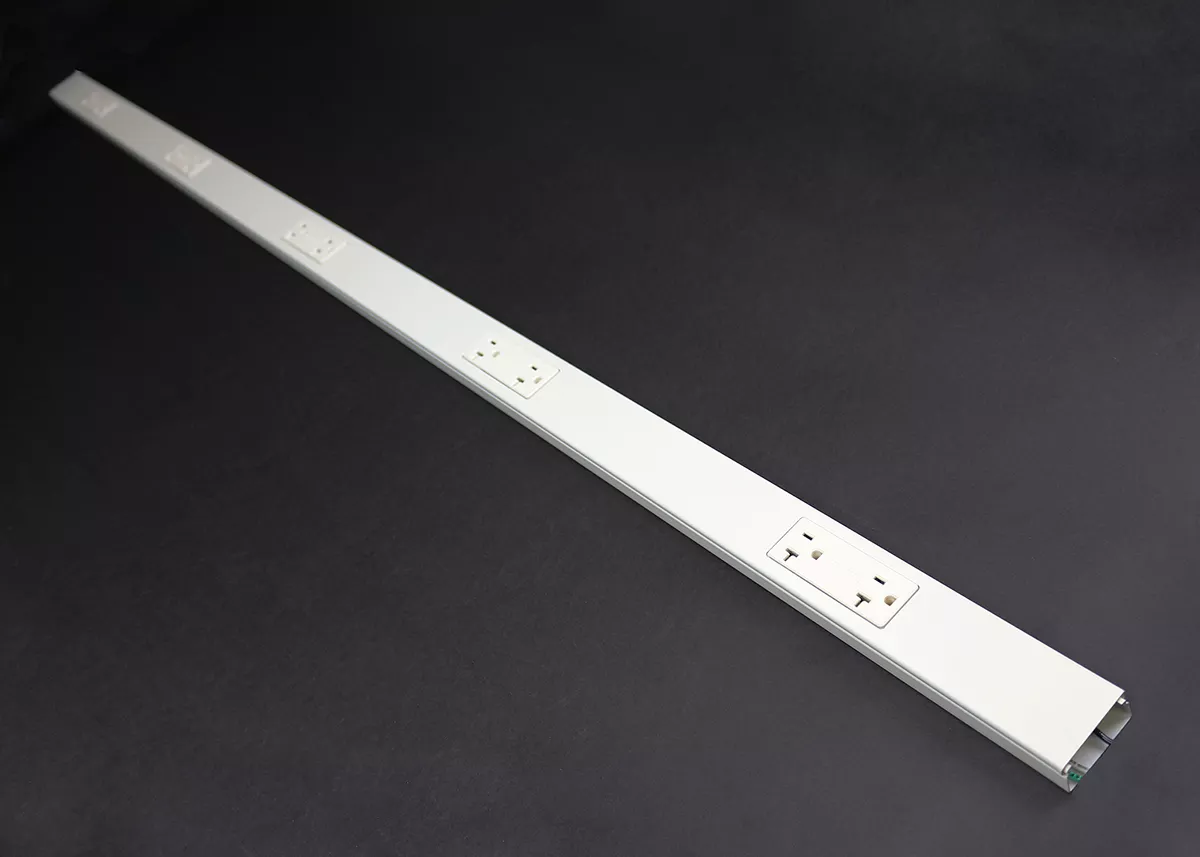 Wiremold 24S6012GBX99IV Steel Plugmold™ Multioutlet Strip