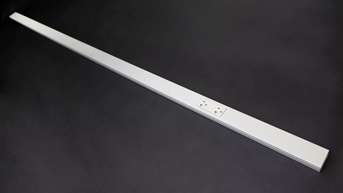Wiremold 24S7224GBX99IV Steel Plugmold™ Multioutlet Strip