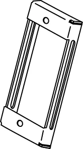 WIREMOLD SGB-ACT SINGLE GANG BOTTOM 3 2A INSERTS