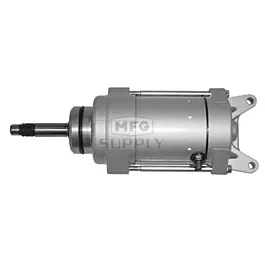 Yamaha Motorcycle Starter; CW Rotation, Long Shaft, 4 brushes.
