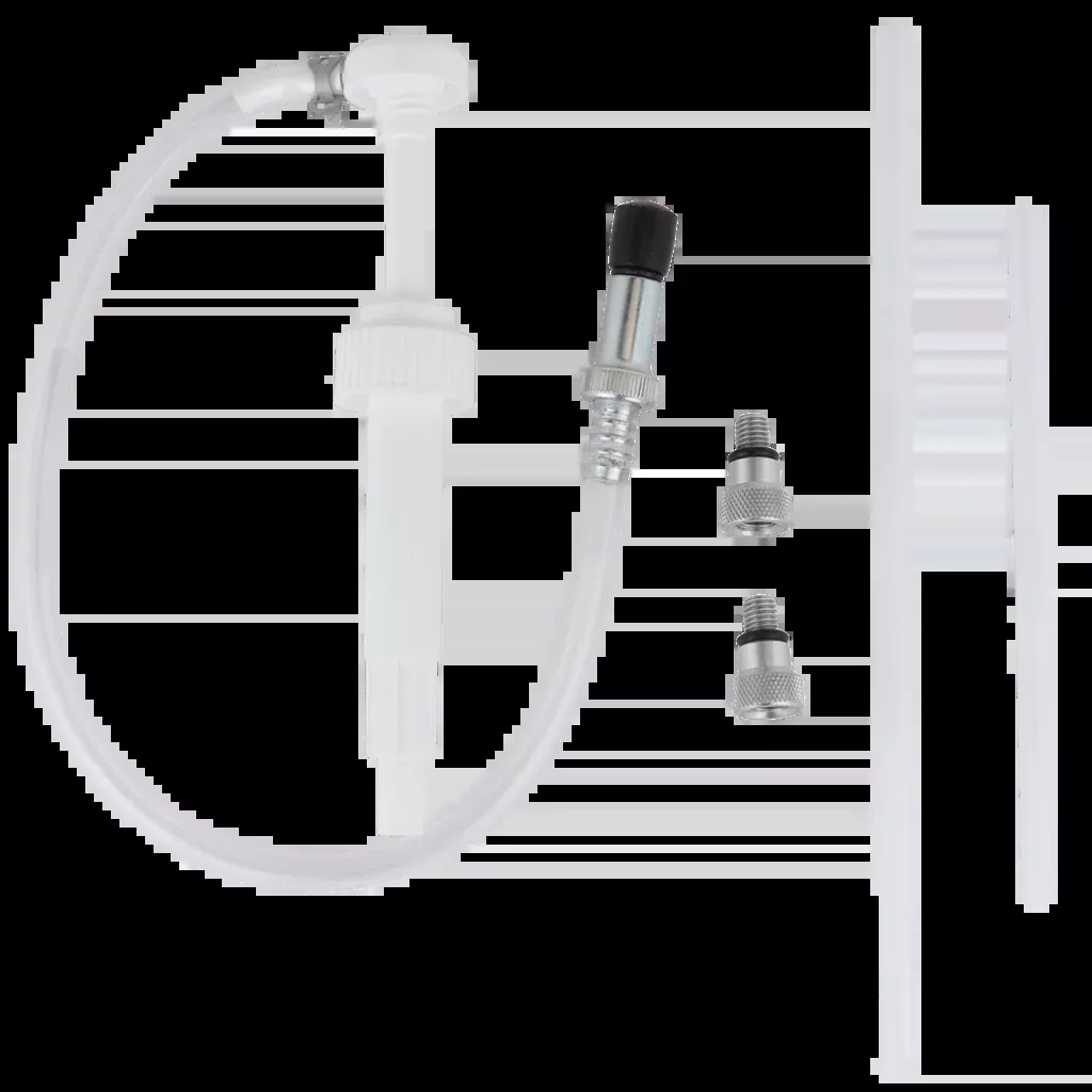 Zeeline ZE1022- Hand Pump for Quart Bottles with Marine Thread Adapter (28mm neck).