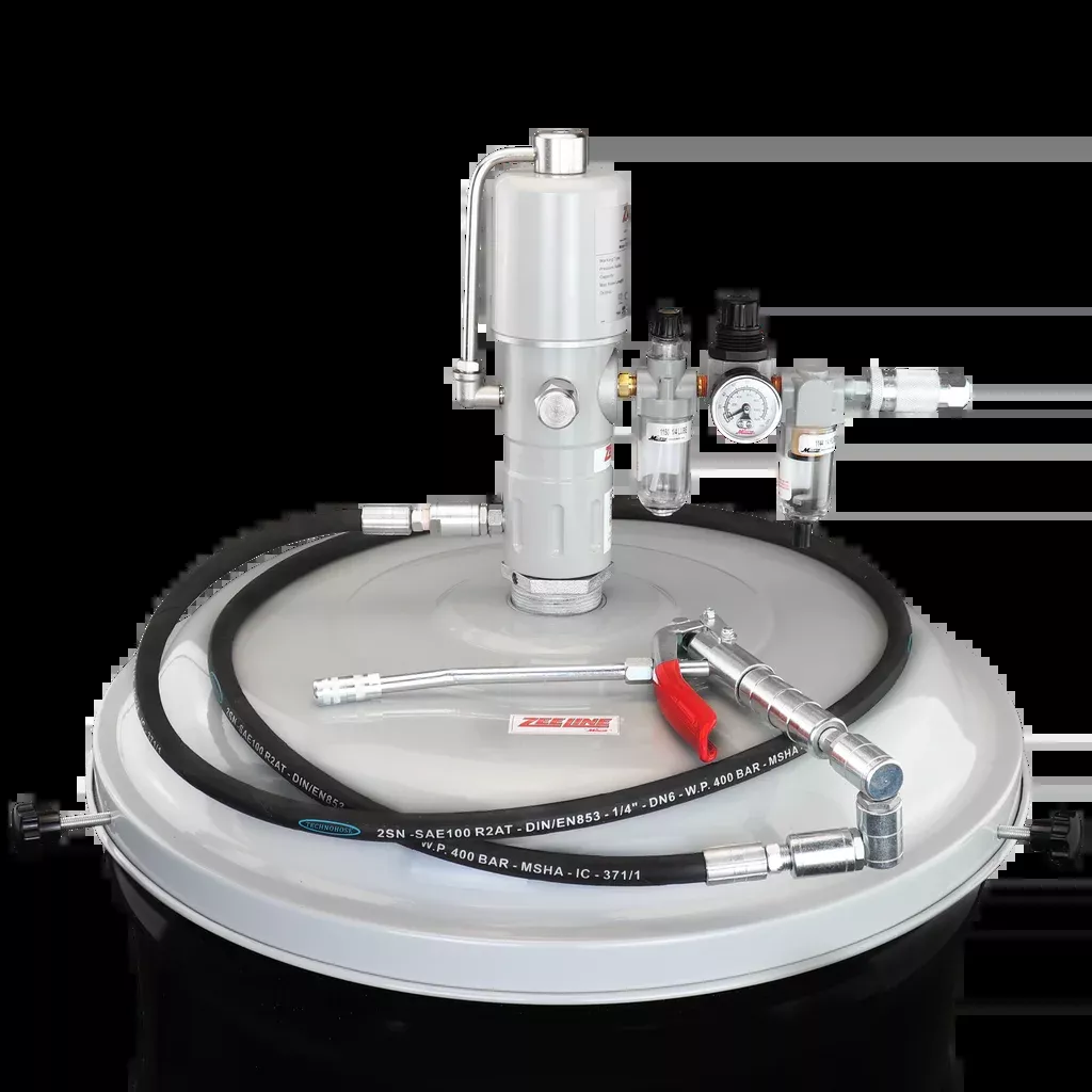 Zeeline ZE1212K – 70:1 Grease Pump for 400 Lbs. Kegs Package