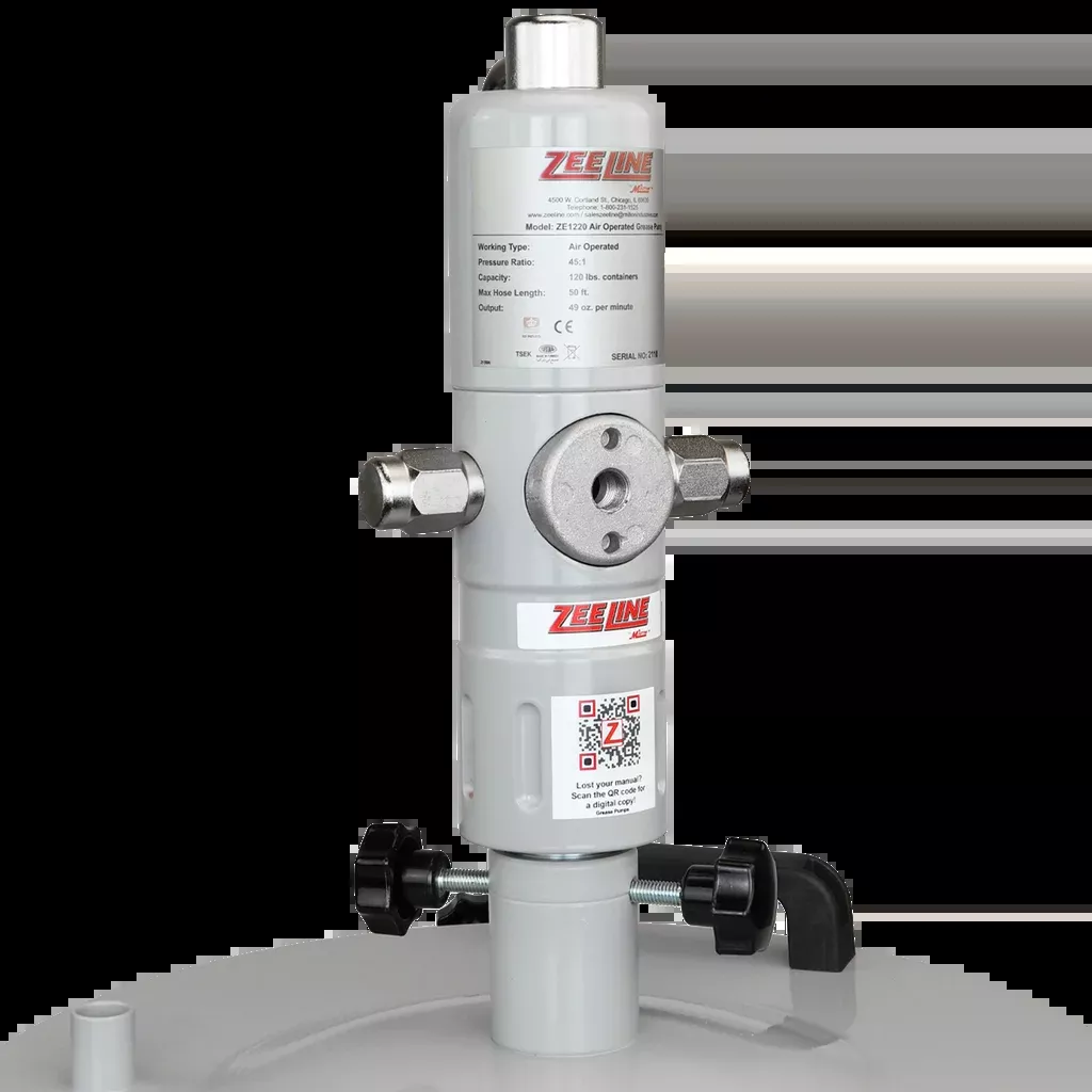 Zeeline ZE1220 – 45:1 Grease Pump for 120 Lbs. Kegs