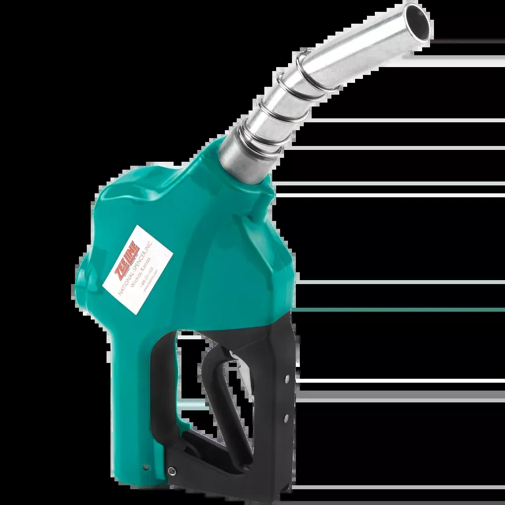 Zeeline ZE1543 – Green Fuel Nozzle with Curved Spout