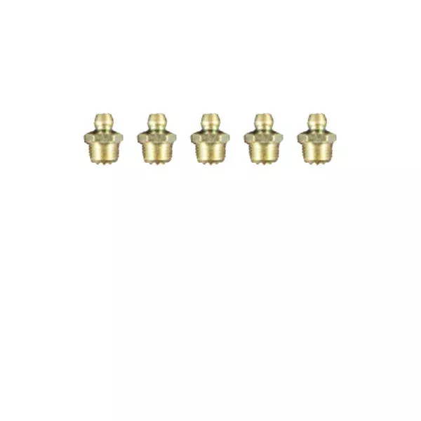 Zeeline ZE70SP – 1/8″ NPT Straight Grease Fitting 5 Pack