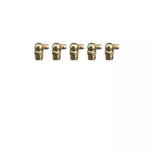 Zeeline ZE72SP – 1/8″ NPT 90 Degree Grease Fitting 5 Pack